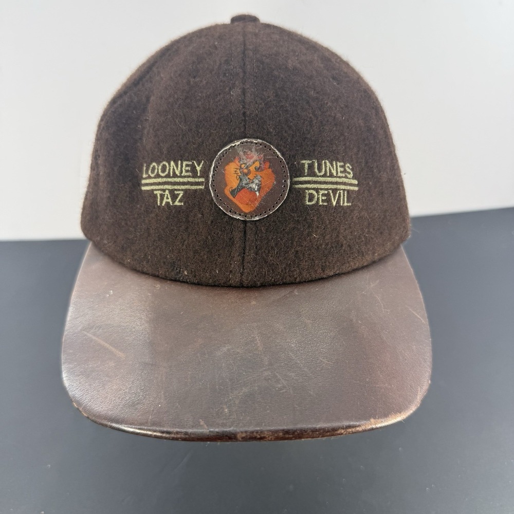 Acme Looney Tunes Snapback Wool Vintage Taz Tasmanian Devil 1991 Hat